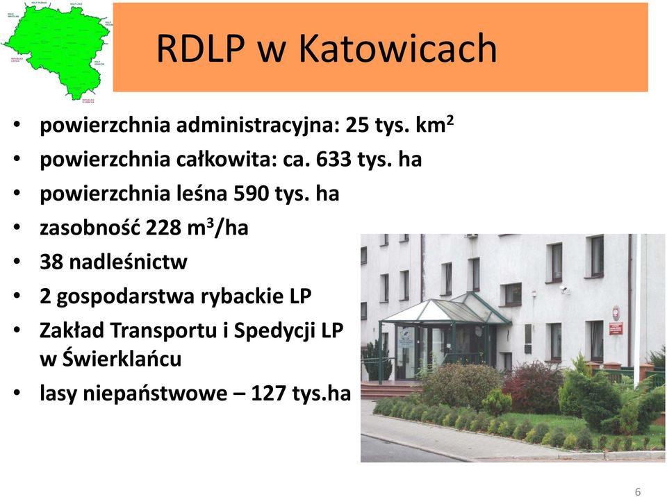 ha powierzchnia leśna 590 tys.