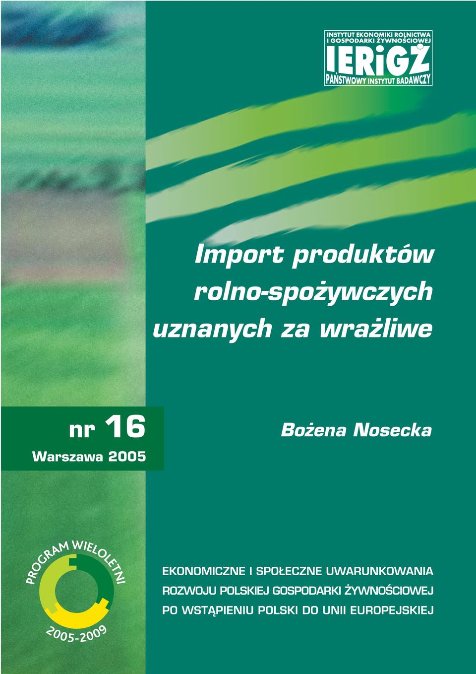 uznanych za wrażliwe