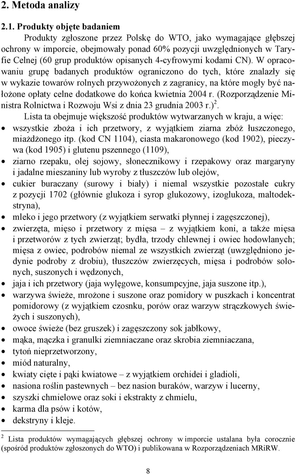 4-cyfrowymi kodami CN).