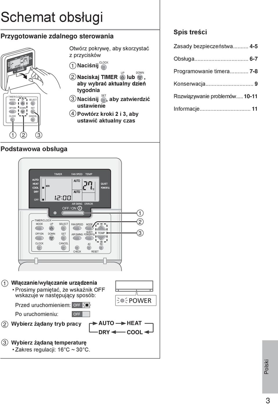 .. 9 Rozwiązywanie problemów... 10-11 Informacje.