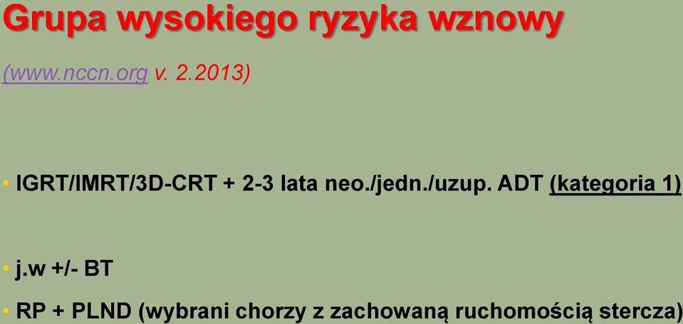 /uzup. ADT (kategoria 1) j.