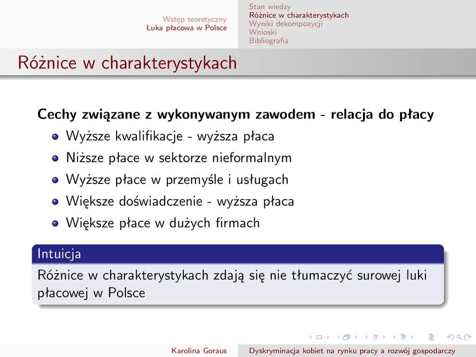 płace w przemyśle i usługach Większe doświadczenie - wyższa płaca Większe