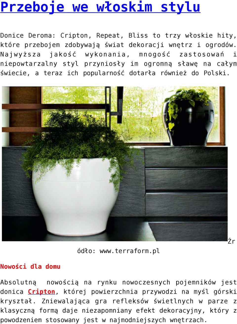 Polski. ódło: www.terraform.