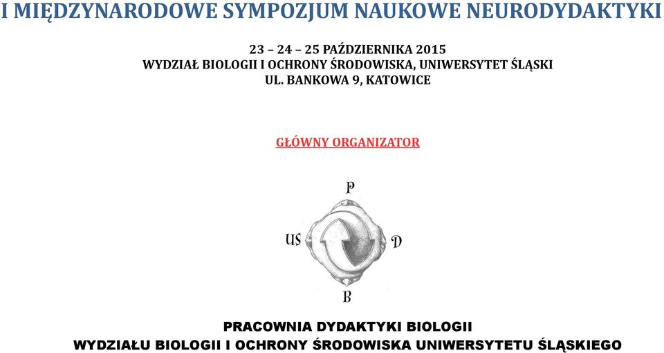 UNIWERSYTET ŚLĄSKI UL.