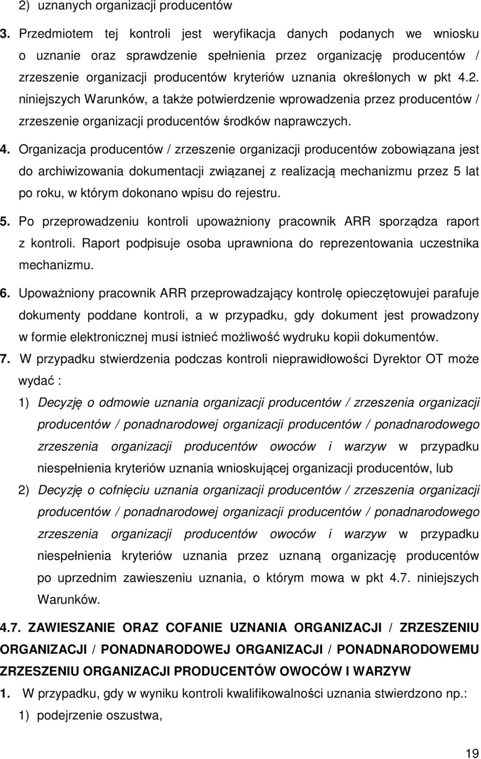 określonych w pkt 4.