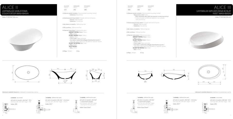 pl * Cutting template as DWG file available on our webside www.marmorin.