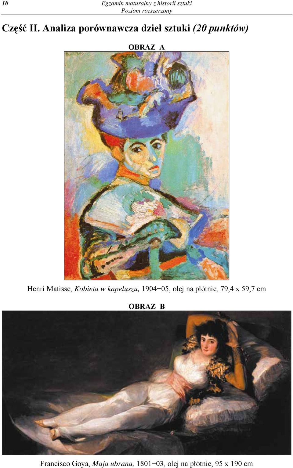 Matisse, Kobieta w kapeluszu, 1904 05, olej na płótnie, 79,4 x