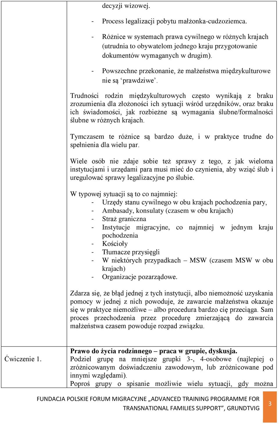 Legalizacja Pobytu Po Zawarciu Małżeństwa Pdf