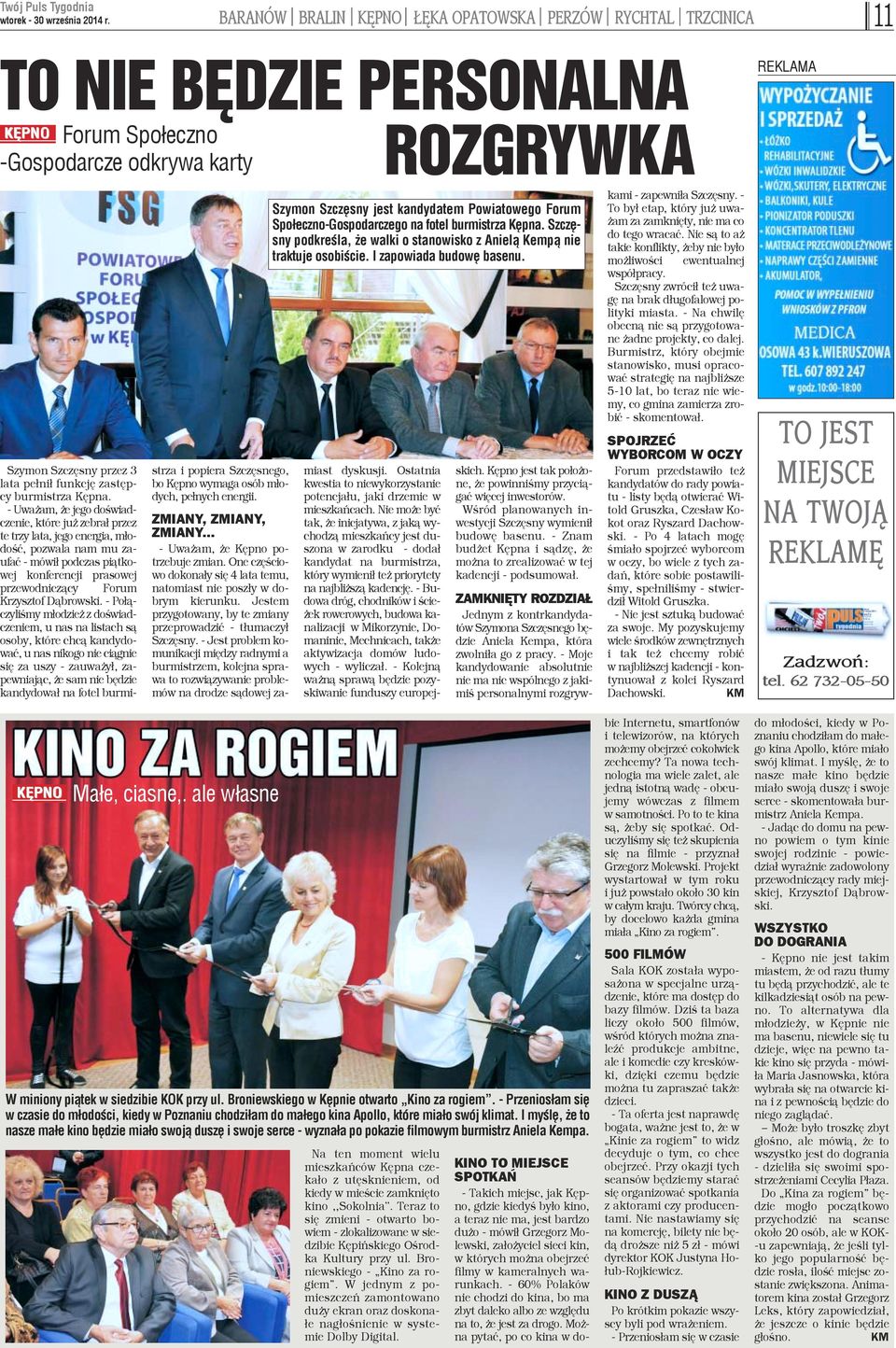 - Uwa am, e jego doœwiadzenie, które ju zebra³ przez e trzy lata, jego energia, m³ooœæ, pozwala nam mu zafaæ - mówi³ podczas pi¹tkoej konferencji prasowej rzewodnicz¹cy Forum rzysztof D¹browski.