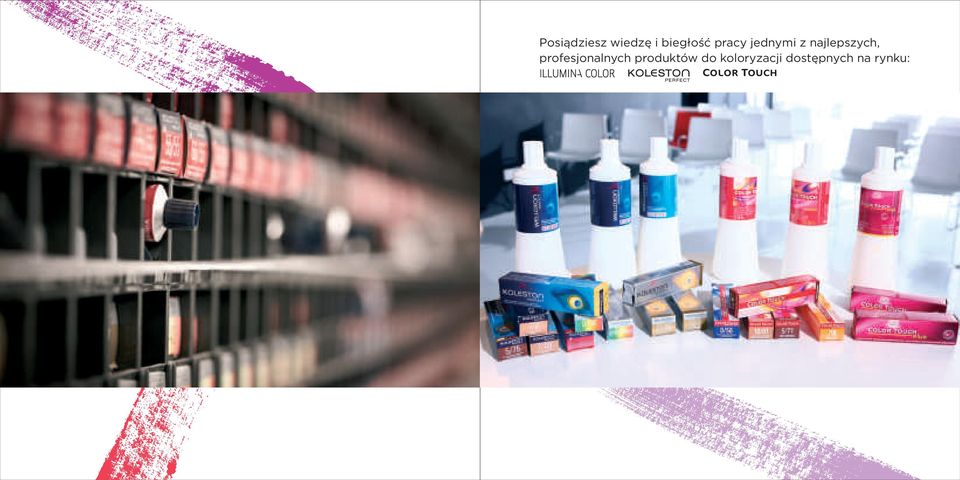 profesjonalnych produktów do