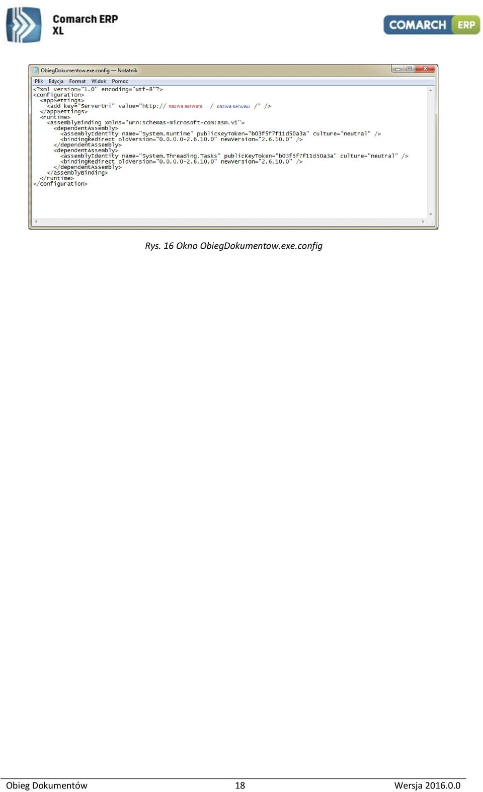 exe.config Obieg