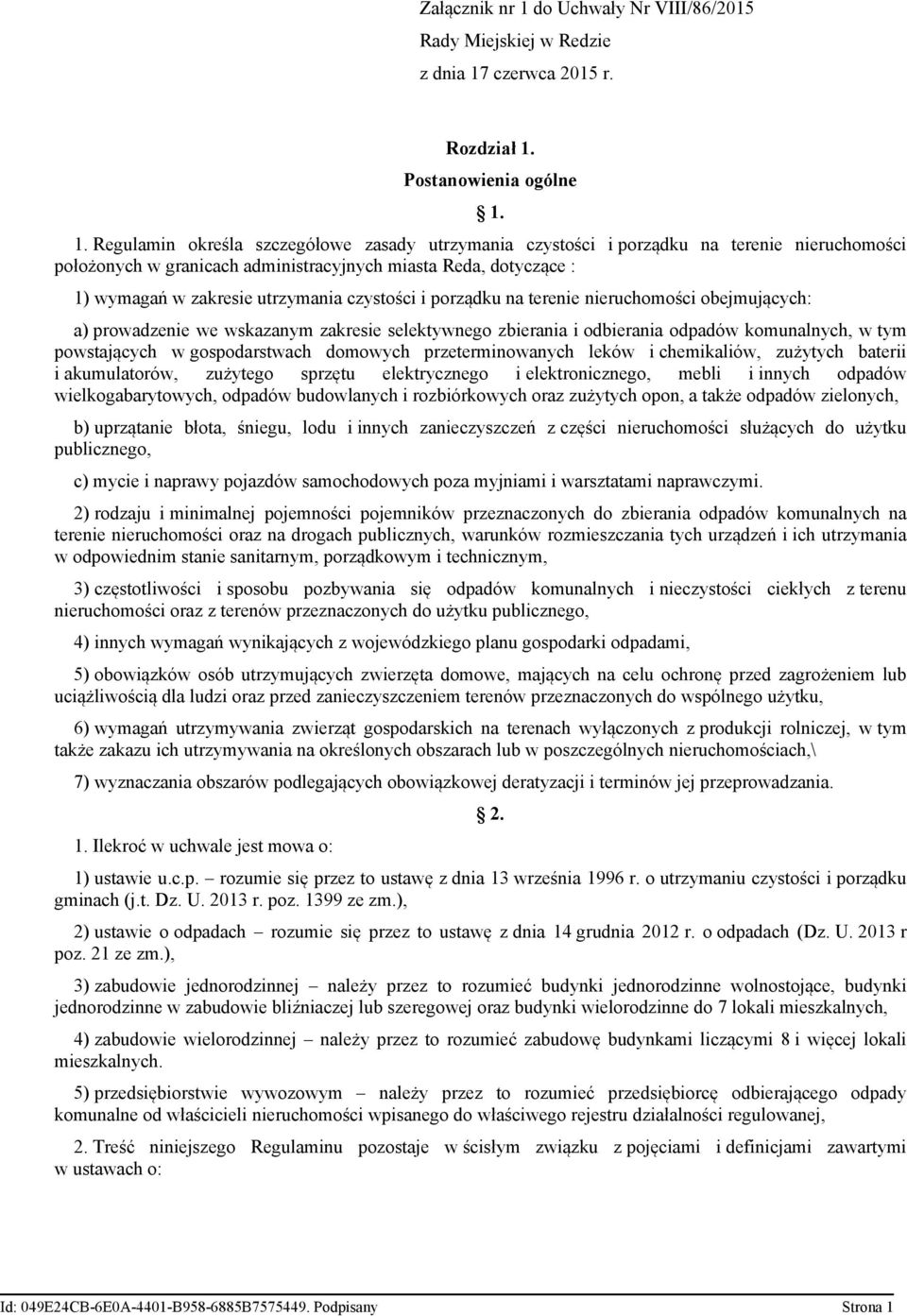 czerwca 2015 r. Rozdział 1.