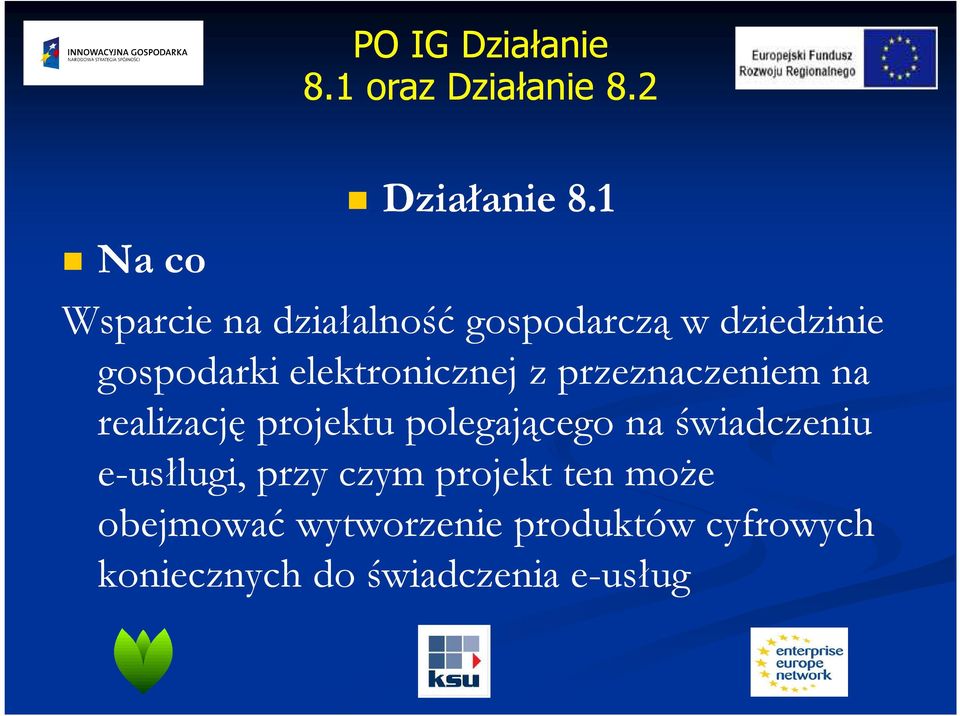 elektronicznej z przeznaczeniem na realizację projektu polegającego