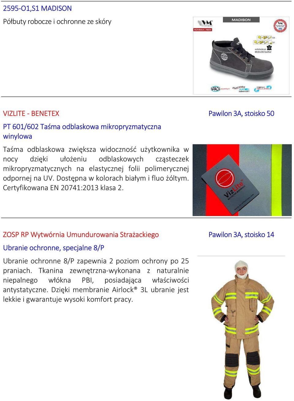 Certyfikowana EN 20741:2013 klasa 2.