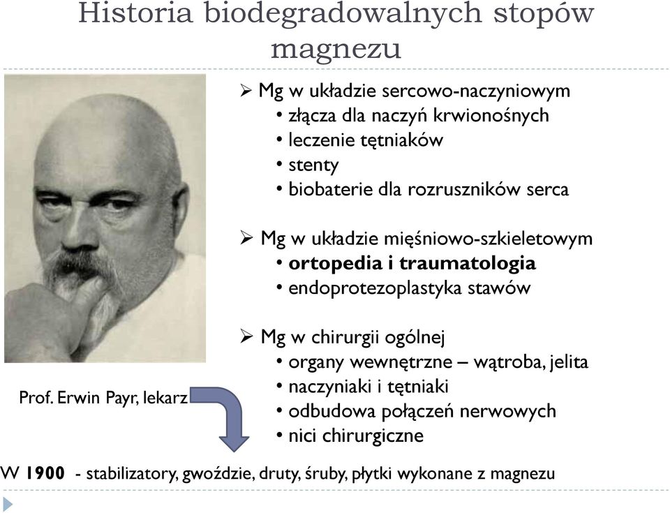 endoprotezoplastyka stawów Prof.