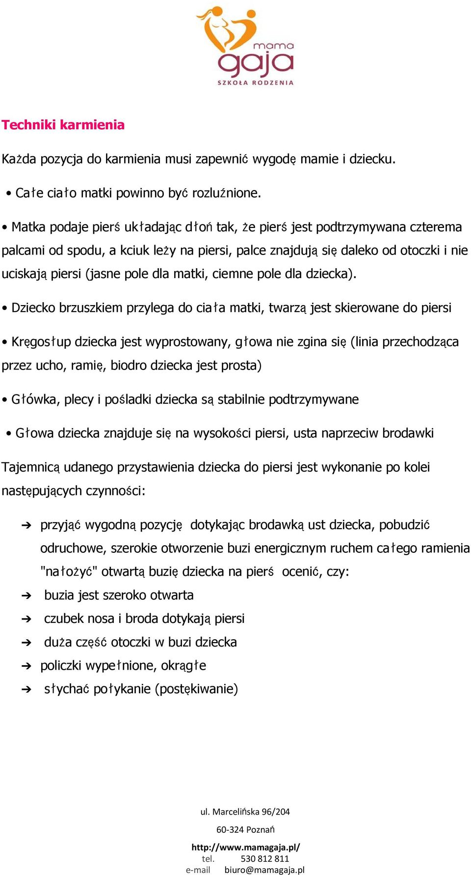ciemne pole dla dziecka).