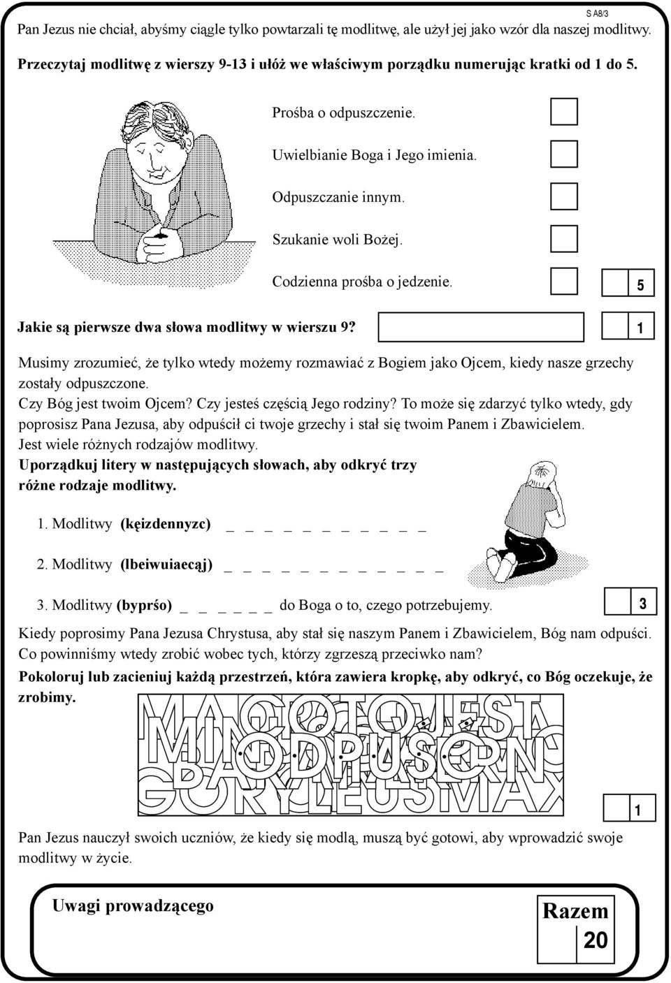 Musimy zrozumieæ, e tylko wtedy mo emy rozmawiaæ z ogiem jako jcem, kiedy nasze grzechy zosta³y odpuszczone. zy óg jest twoim jcem? zy jesteœ czêœci¹ Jego rodziny?