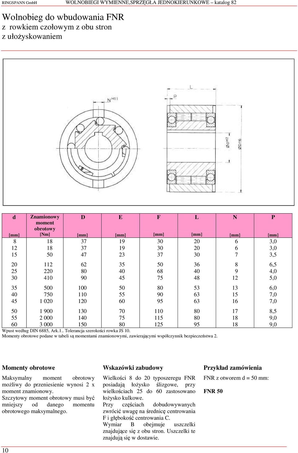 3 53 3 3 N 7 9 2 3 5 7 P,5,0,0 7,0 7,0,5 9,0 9,0 możliwy o przeniesienie wynosi 2 x mniejszy o anego u 0 Wskazówki zabuowy Wielkości o typoszeregu NR posiaają łożysko ślizgowe, przy wielkościach o