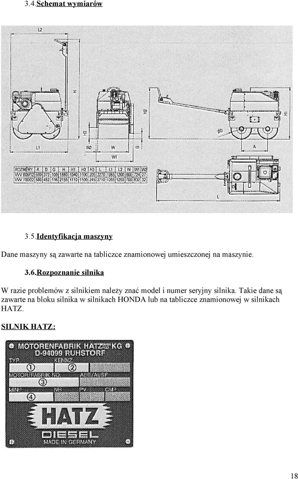 na maszynie. 3.6.
