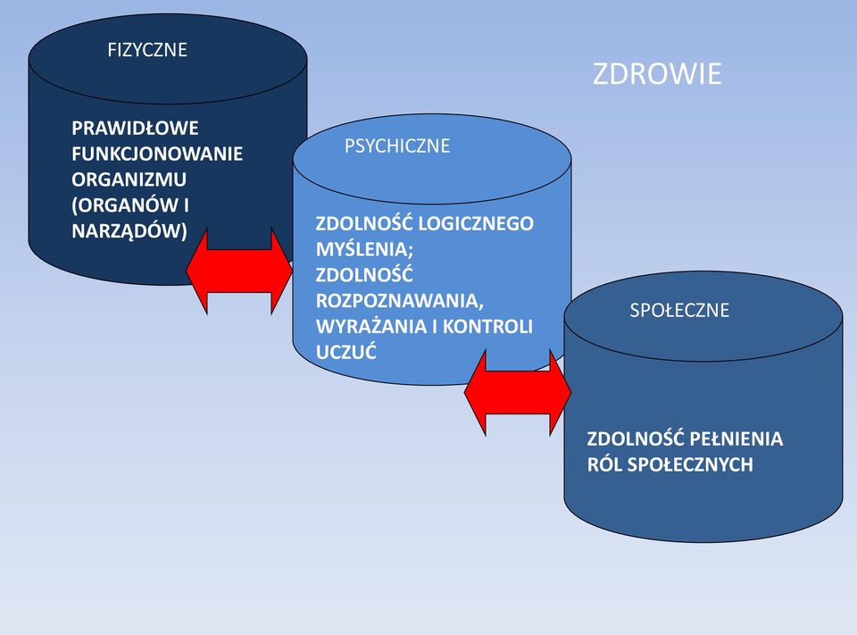 MYŚLENIA; ZDOLNOŚĆ ROZPOZNAWANIA, WYRAŻANIA I