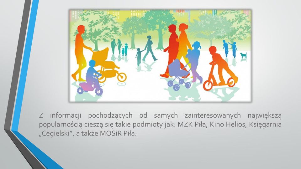 cieszą się takie podmioty jak: MZK Piła,