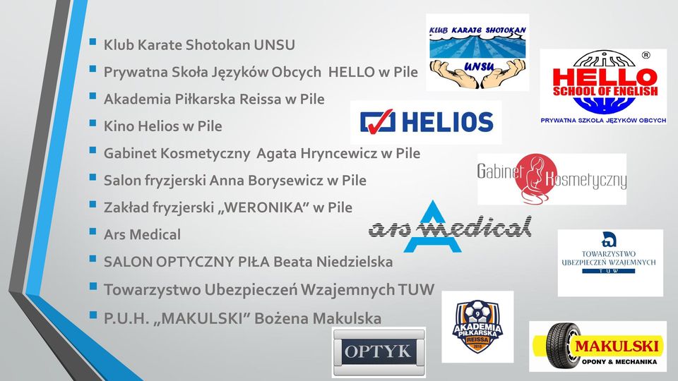 fryzjerski Anna Borysewicz w Pile Zakład fryzjerski WERONIKA w Pile Ars Medical SALON