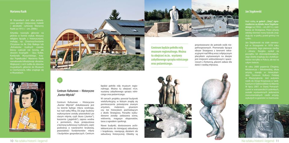 Zmartwychwstanie Chrystusa na tle Orła Białego lub Bohaterów trudnych czasów, którzy walczyli nie bronią, ale słowem Ewangelii Ojca Kolbe, Kardynała Wyszyńskiego, Księdza Popiełuszko.