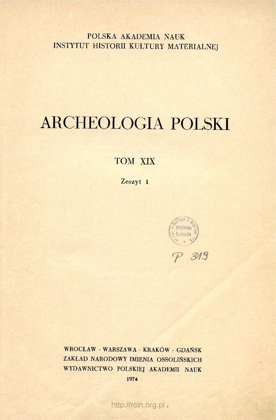 WROCŁAW WARSZAWA KRAKÓW GDAŃSK ZAKŁAD NARODOWY