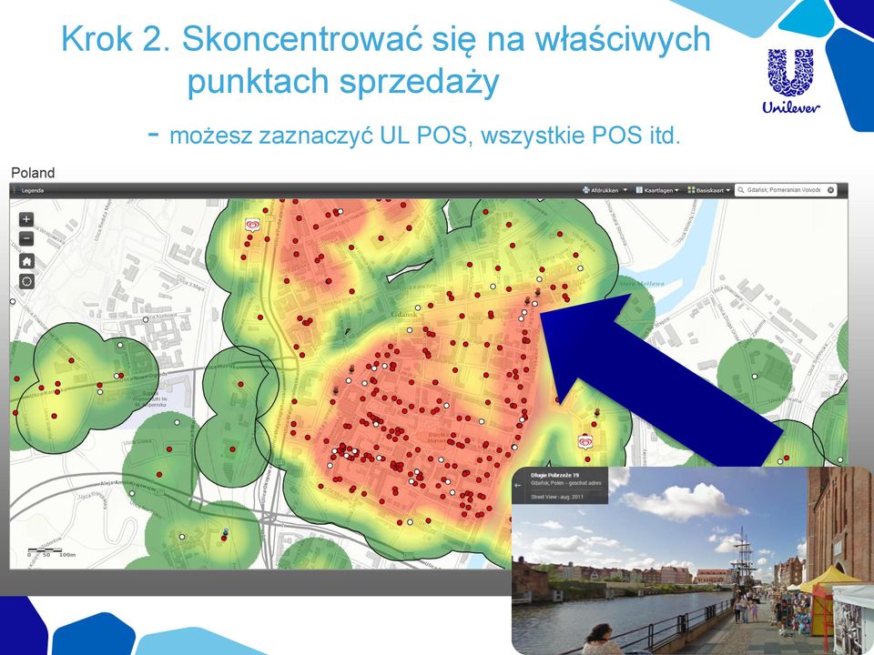 właściwych punktach