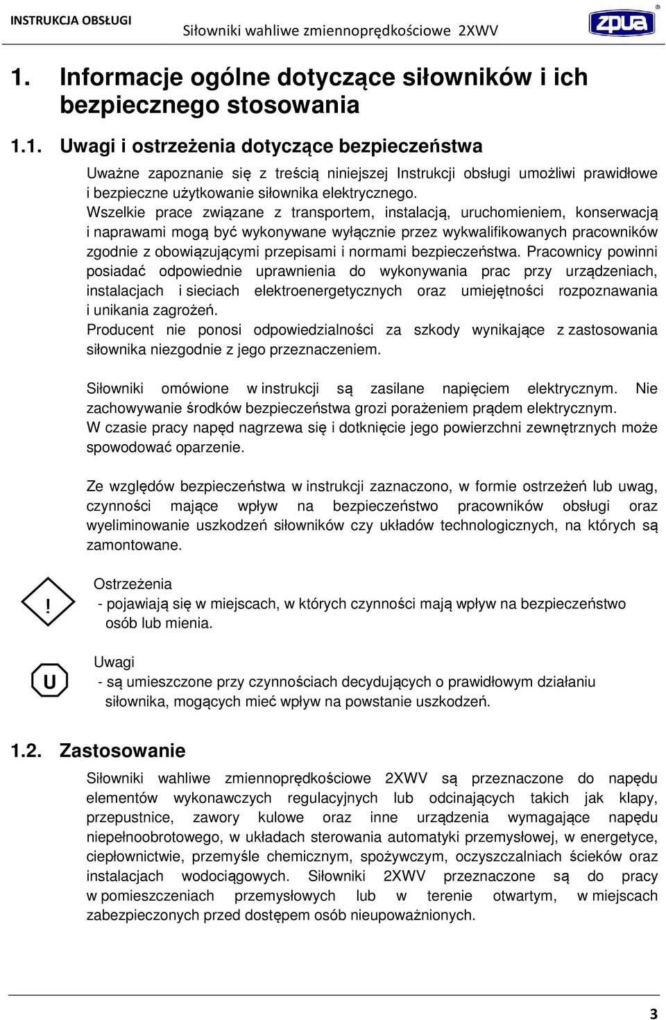 normami bezpieczeństwa.