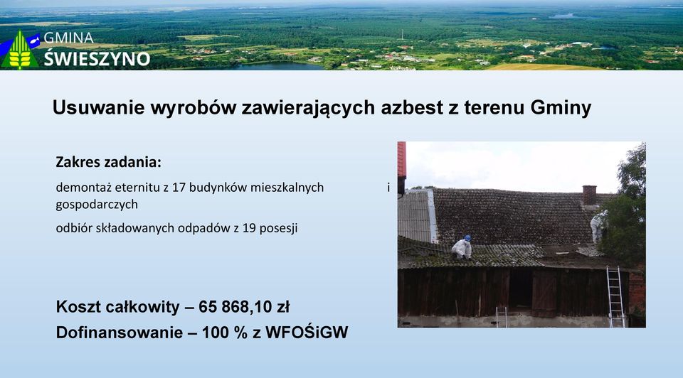 gospodarczych odbiór składowanych odpadów z 19