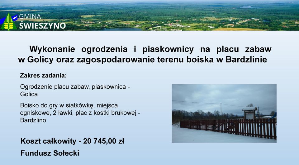 piaskownica Golica Boisko do gry w siatkówkę, miejsca ogniskowe, 2