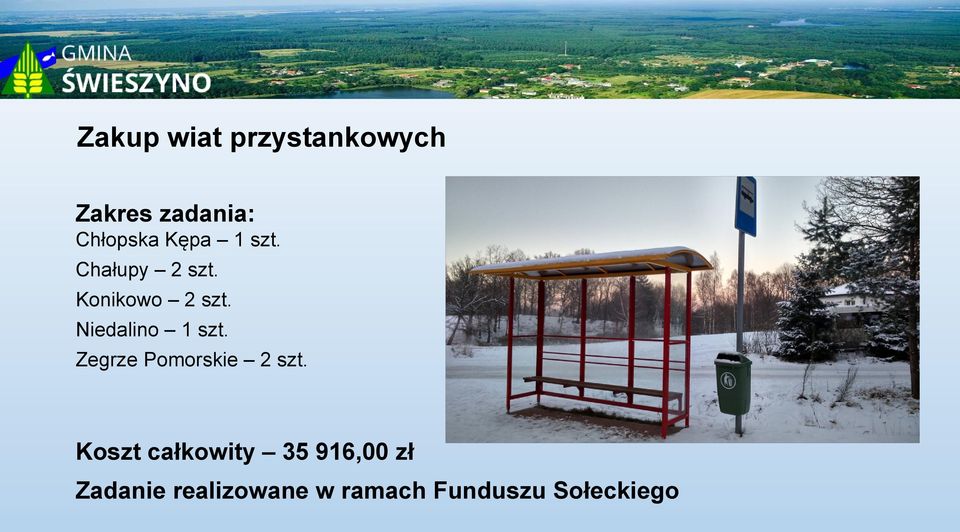 Zegrze Pomorskie 2 szt.