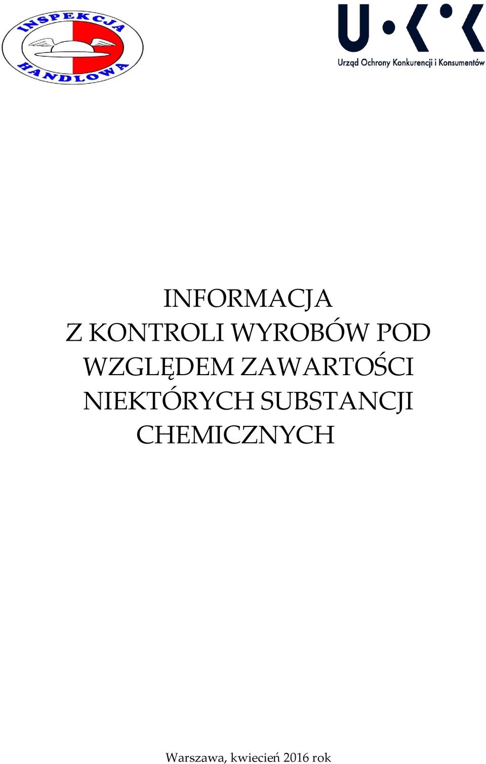 ZAWARTOŚCI NIEKTÓRYCH