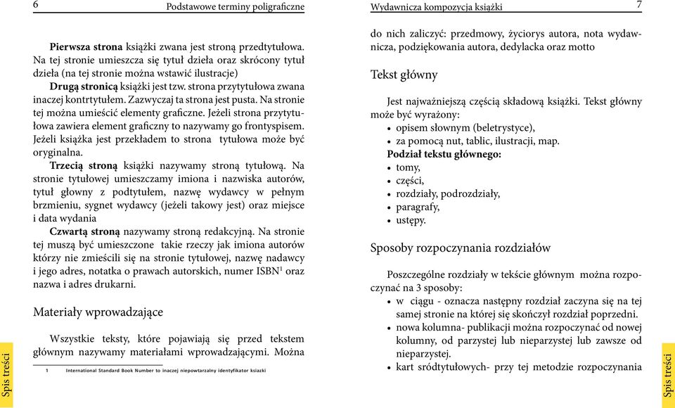 Zazwyczaj ta strona jest pusta. Na stronie tej można umieścić elementy graficzne. Jeżeli strona przytytułowa zawiera element graficzny to nazywamy go frontyspisem.