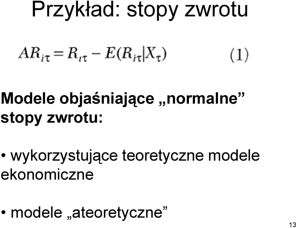 zwrotu: wykorzystujące