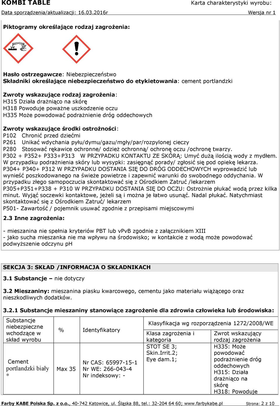 wdychania pyłu/dymu/gazu/mgły/par/rozpylonej cieczy P280 Stosować rękawice ochronne/ odzież ochronną/ ochronę oczu /ochronę twarzy.