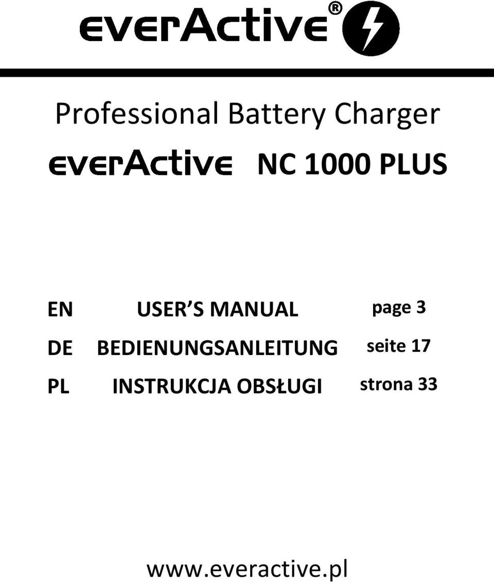 BEDIENUNGSANLEITUNG seite 17 PL
