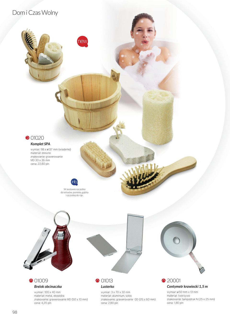 mm) cena: 4,20 pln 01013 wymiar: 3 x 70 x 30 mm materiał: aluminium, szkło znakowanie: grawerowanie GD (25 x 60