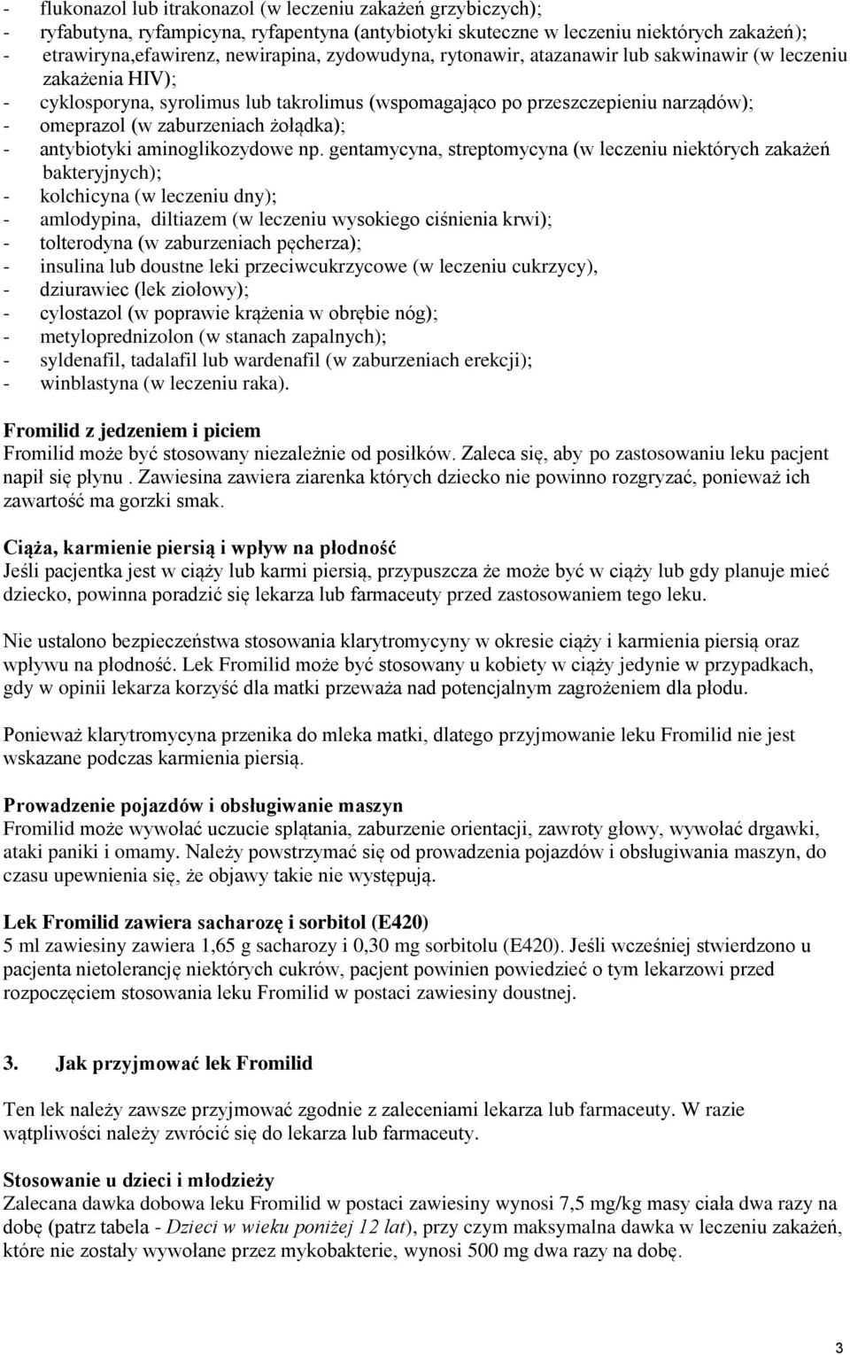 - antybiotyki aminoglikozydowe np.