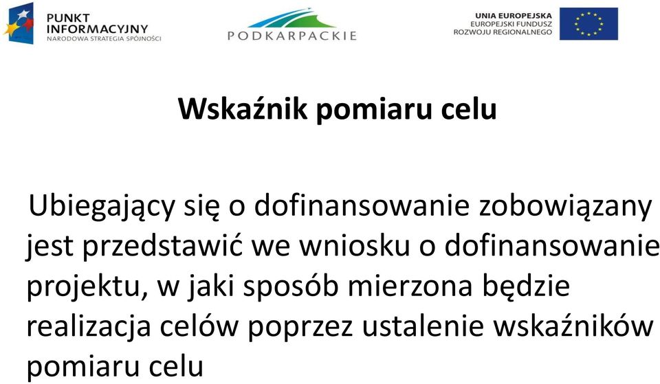 wniosku o dofinansowanie projektu, w jaki sposób