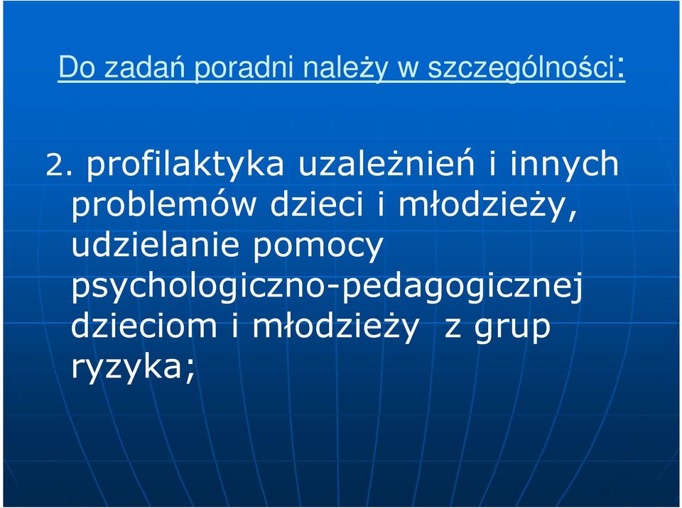 i młodzieŝy, udzielanie pomocy