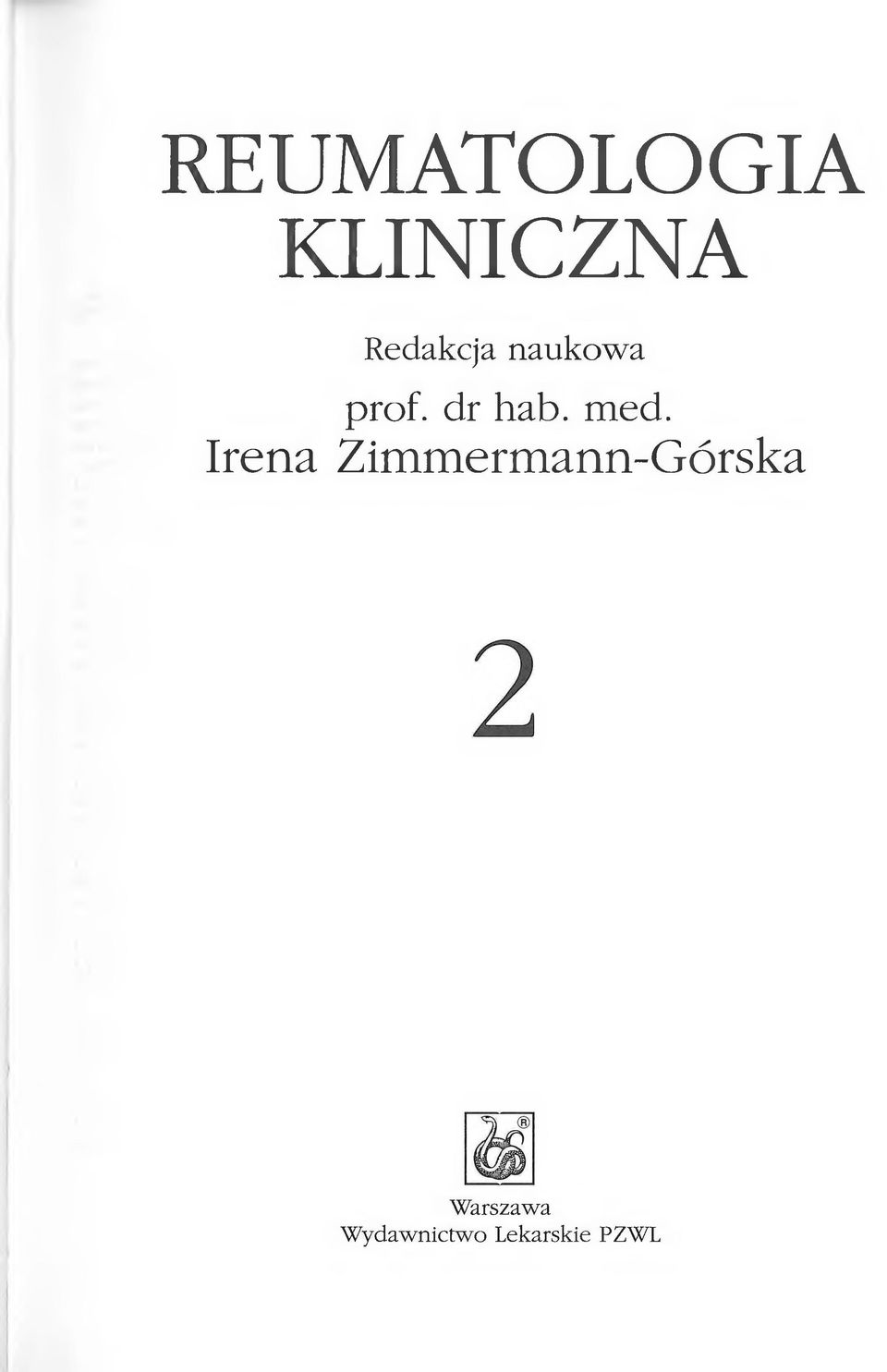 med. Irena Żimmermann-Górska