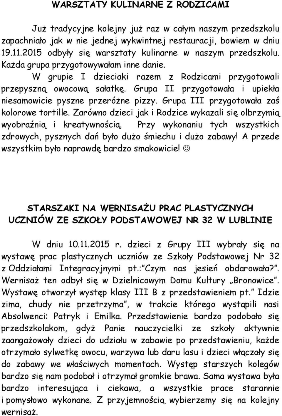 SKRZACIK NR 1 (40) ROK SZKOLNY 20152016 WRZESIEN SKRZACIK NR 1 (40) ROK SZKOLNY 20152016 WRZESIEN