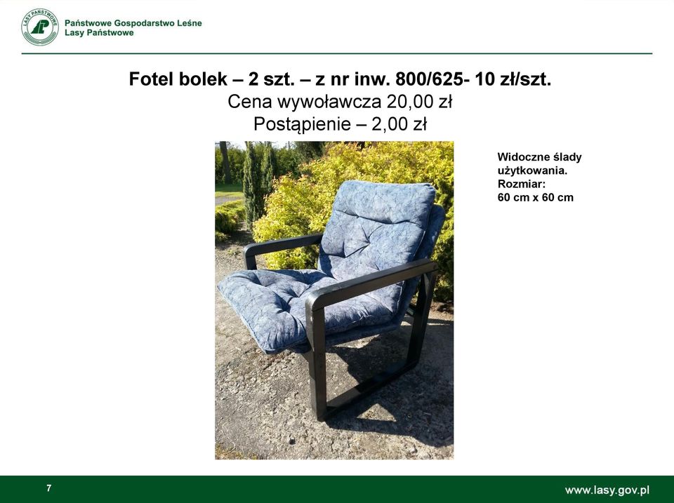 Cena wywoławcza 20,00 zł Postąpienie