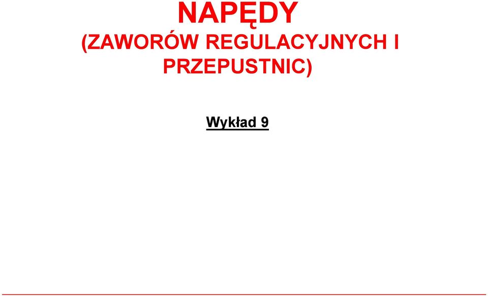 REGULACYJNYCH