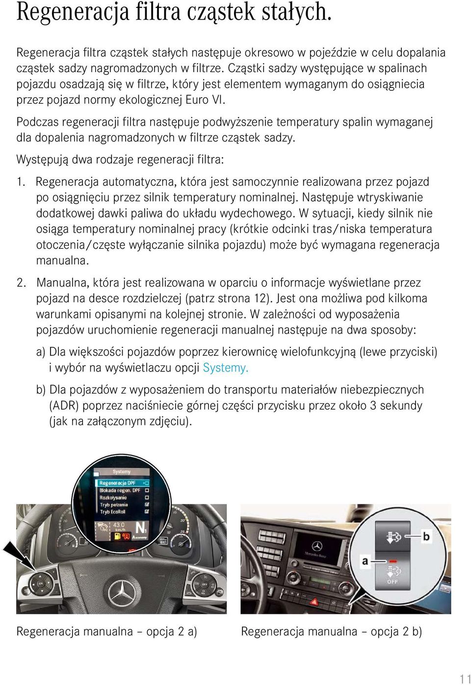 Skrócona instrukcja obsługi pojazdu Actros. - PDF Free Download