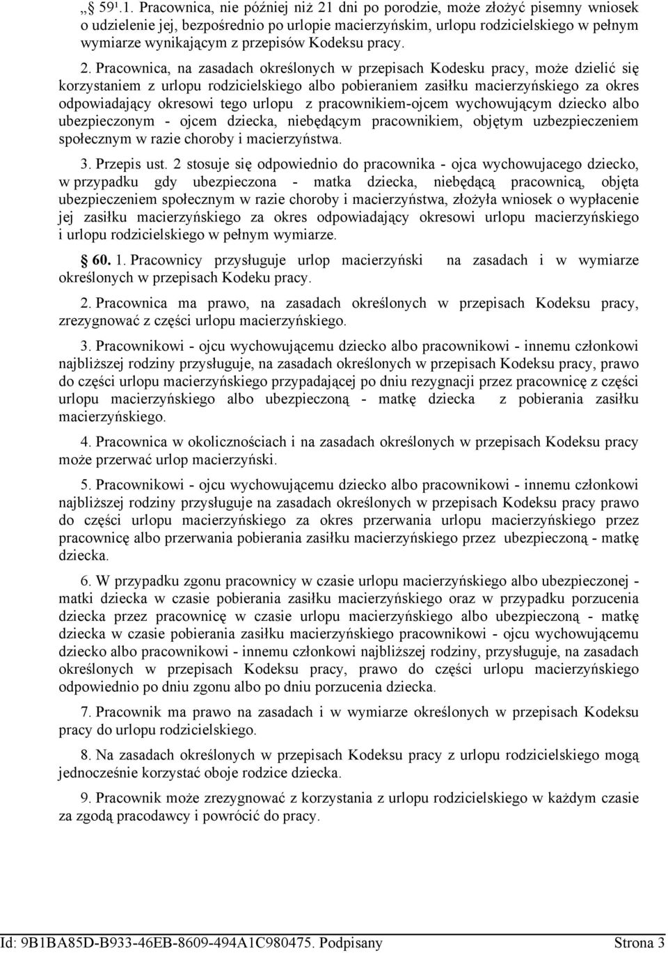 Kodeksu pracy. 2.