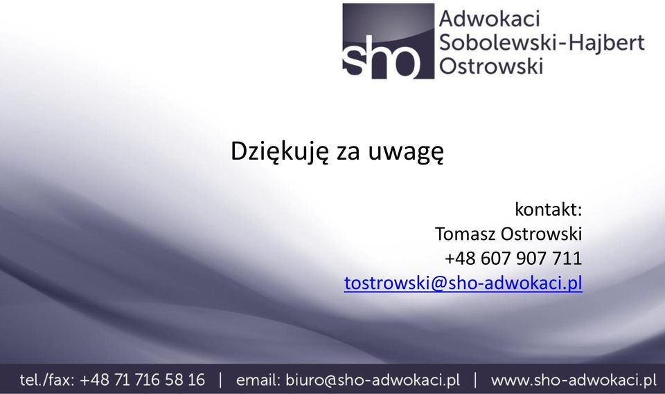 Ostrowski +48 607 907