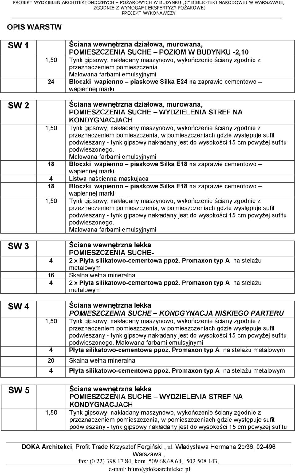 18 Bloczki wapienno piaskowe Silka E18 na zaprawie cementowo 4 Listwa naścienna maskujaca 18 Bloczki wapienno piaskowe Silka E18 na zaprawie cementowo podwieszonego.